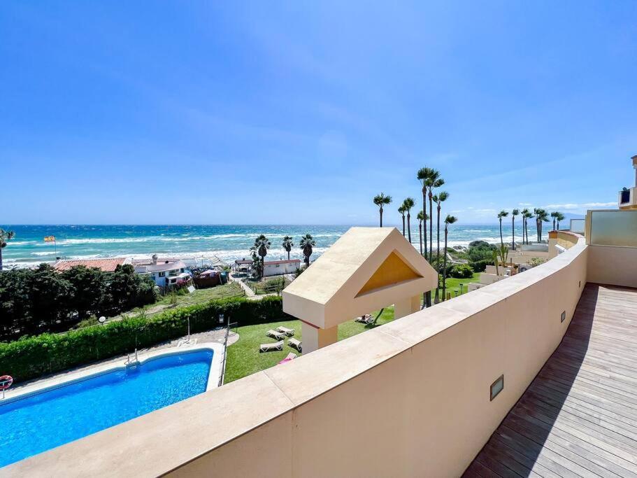 Oleholidays 1133 Romana Playa Primera Linea Playa Marbella Esterno foto
