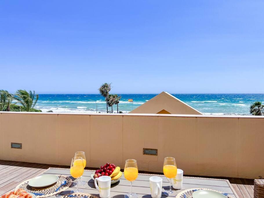 Oleholidays 1133 Romana Playa Primera Linea Playa Marbella Esterno foto