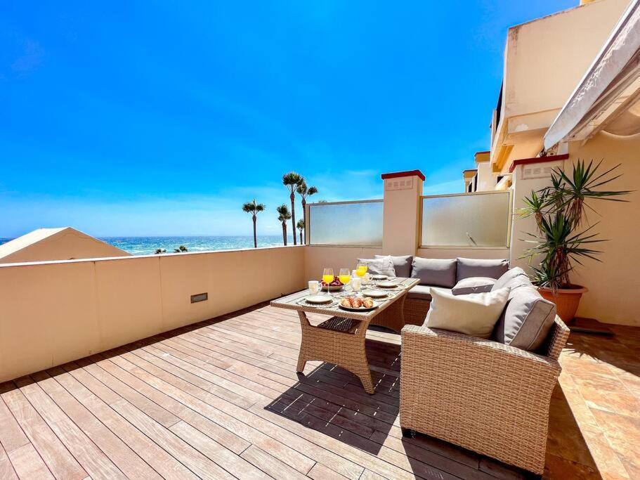 Oleholidays 1133 Romana Playa Primera Linea Playa Marbella Esterno foto